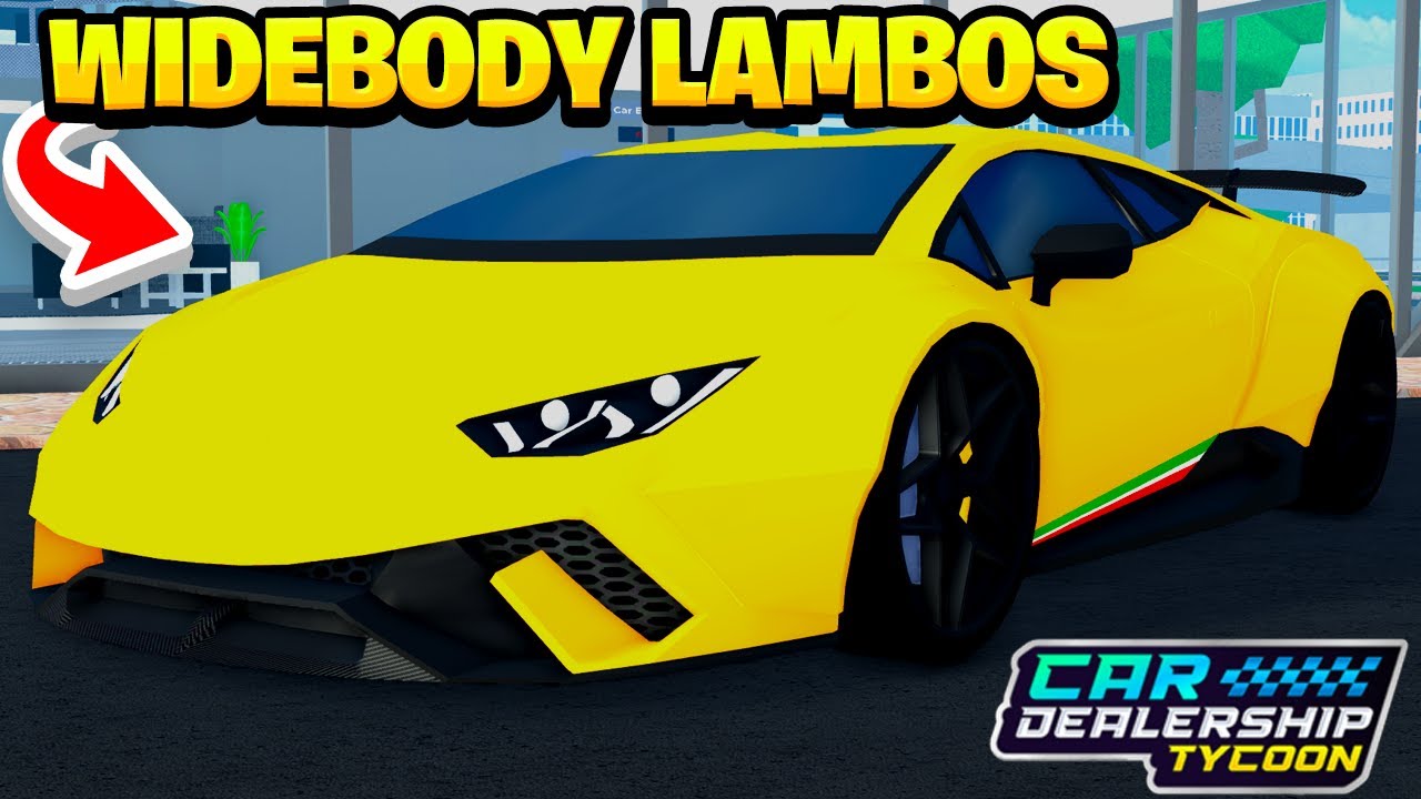 LAMBORGHINIS ARE STILL IN THIS ROBLOX GAME!!!