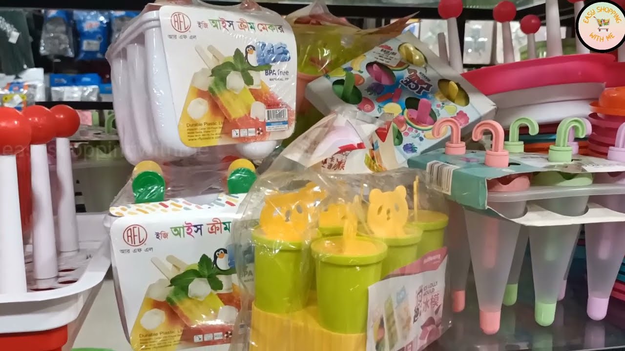 RFL Colourful Ice-cream Maker Price In Bd | আইসক্রিম সাজের দাম জানুন | Easy Shopping With Me