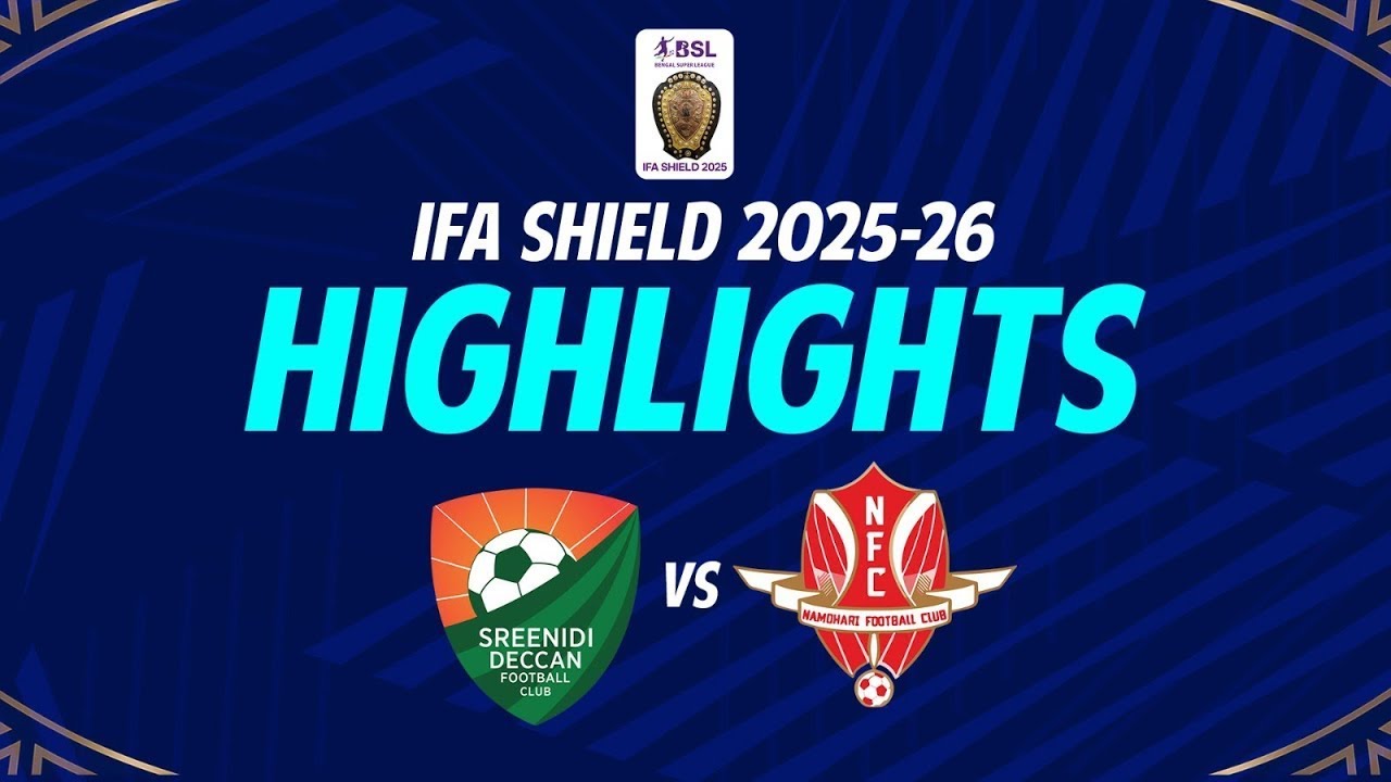 Sreenidi Deccan FC 0 - 3 Namdhari FC  | IFA Shield 2025 Highlights | 11.10.2025