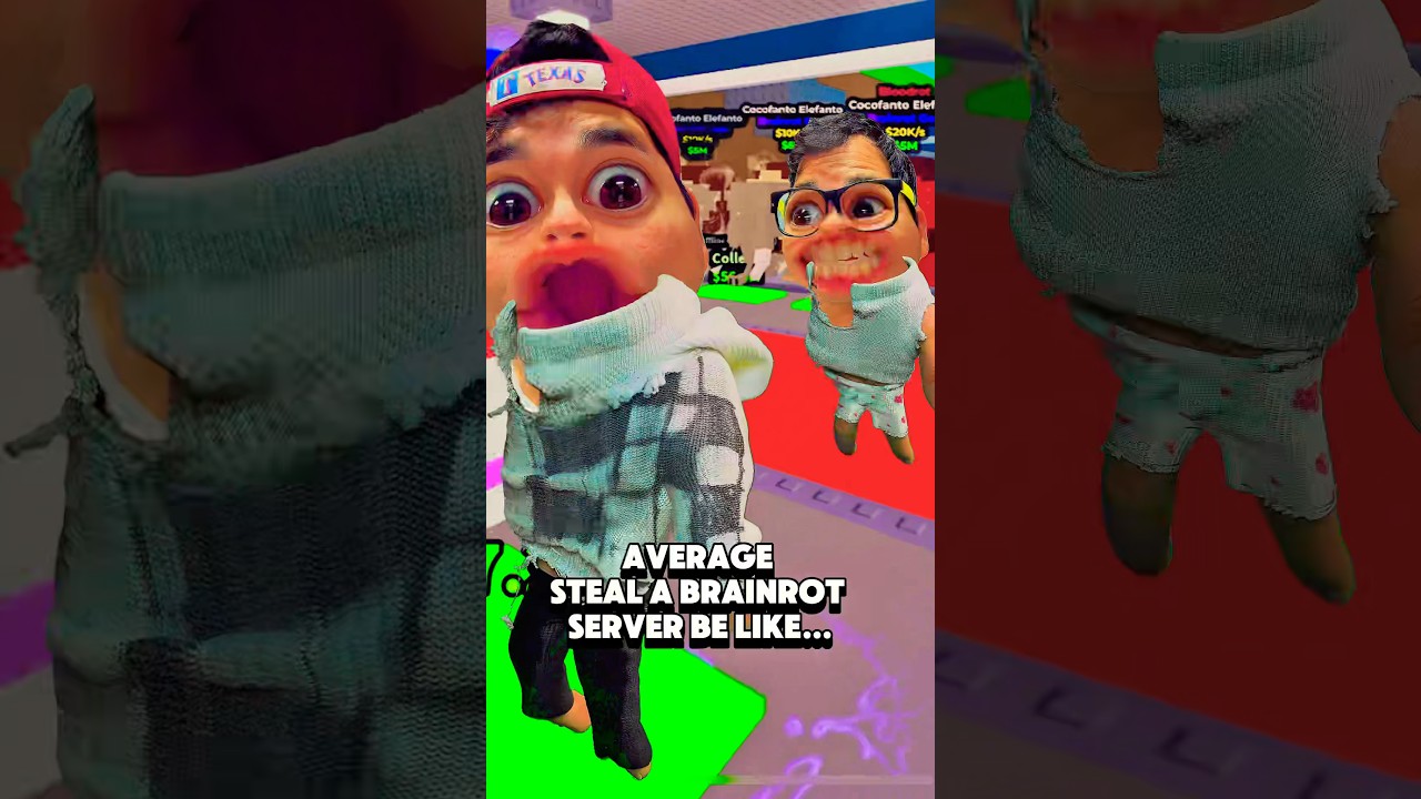ROBLOX Steal A Brainrot be like&hellip; (Roblox Funny Moments) #shorts #roblox #memes