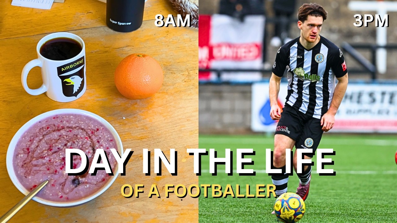 Day in the Life of a Footballer | Match Day Routine & What I Eat