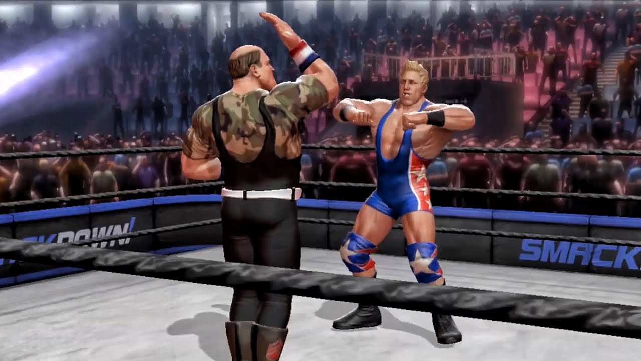 WWE All Stars: Sgt. Slaughter VS. Jack Swagger - Fantasy Warfare
