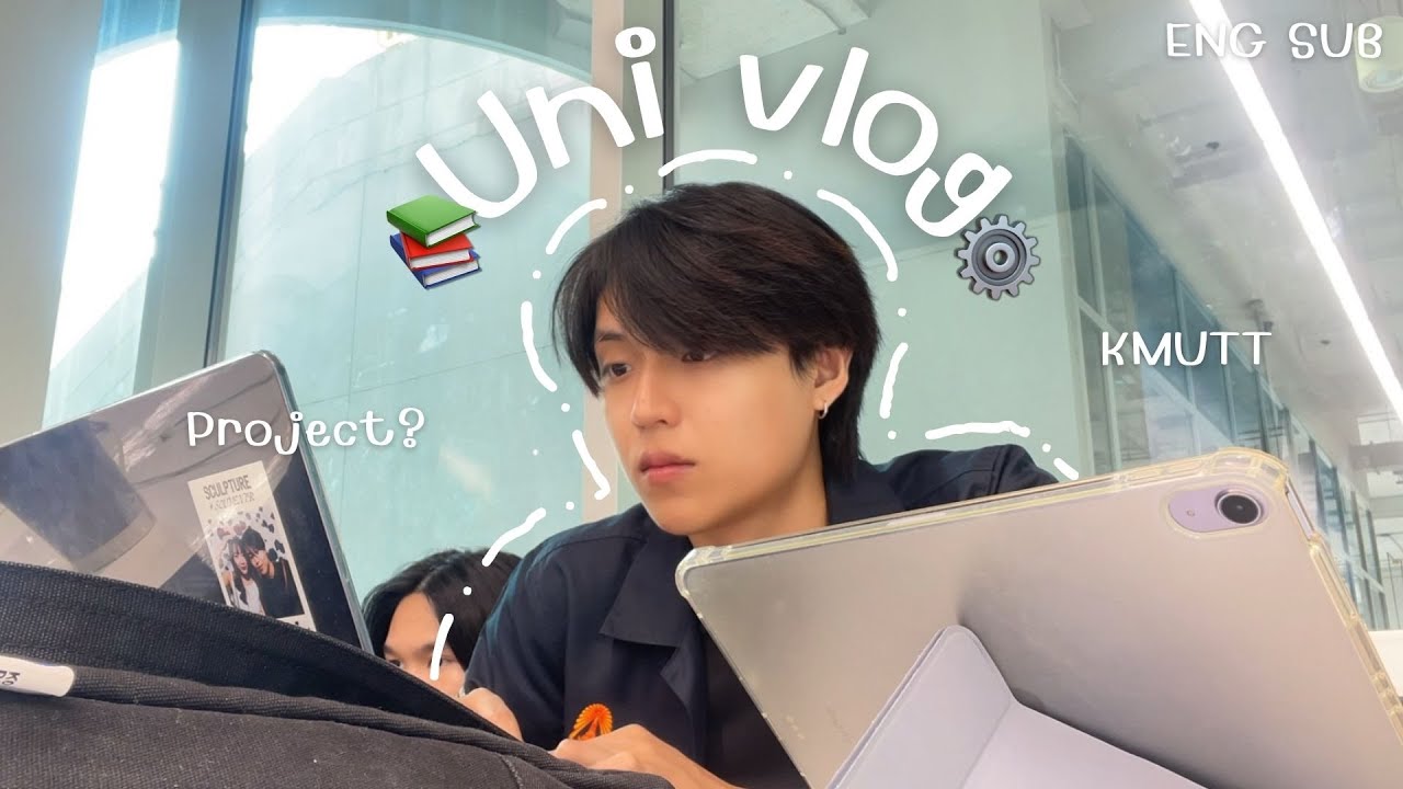 【 Uni vlog 】วันธรรมดาและการเรียนของผม + โปรเจกต์นิดหน่อย🦾📚 ENG SUB