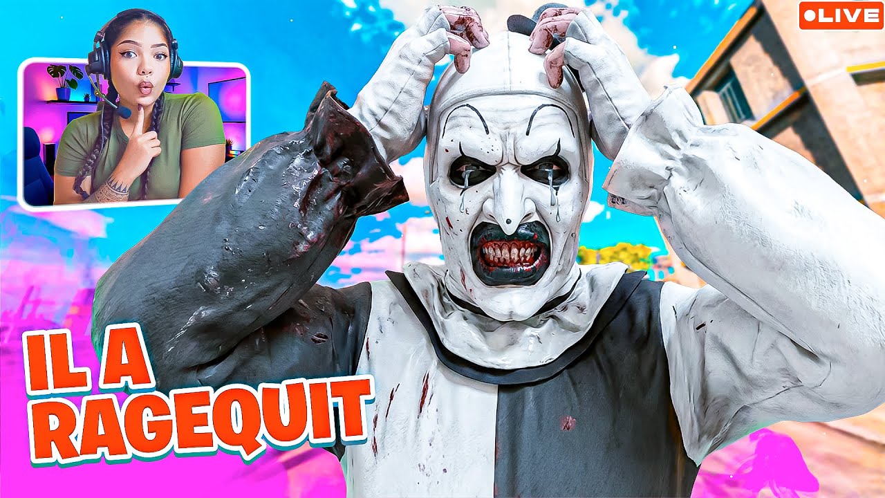 IL A RAGEQUIT A CAUSE DE MOI 😂