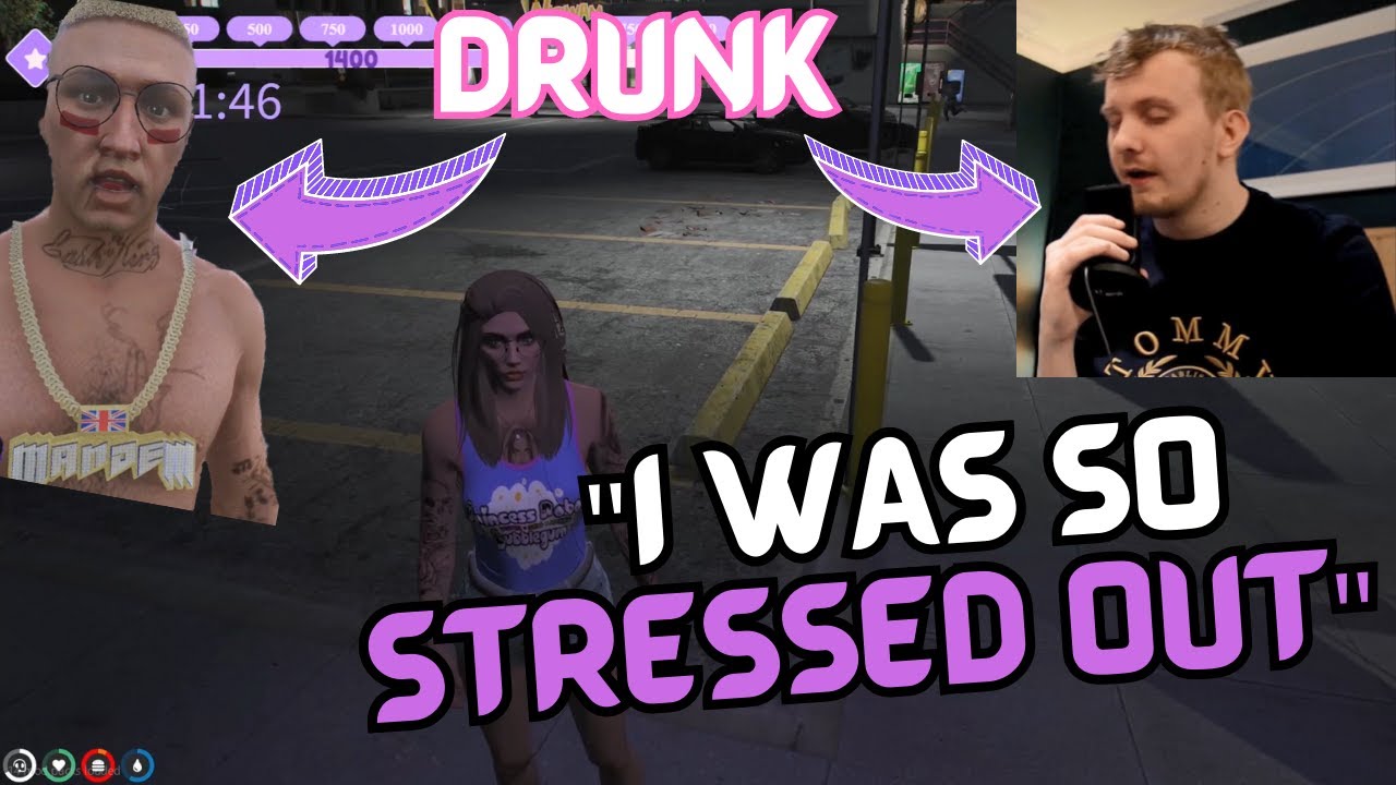 Ruthless On Getting Stressed Out By DRUNK MATT & JAY Yesterday | MANDEM NOPIXEL GTA RP