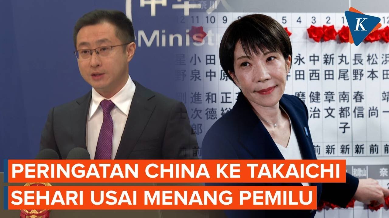 Takaichi Dapat Peringatan dari China Usai Menang Pemilu, Soal Apa?