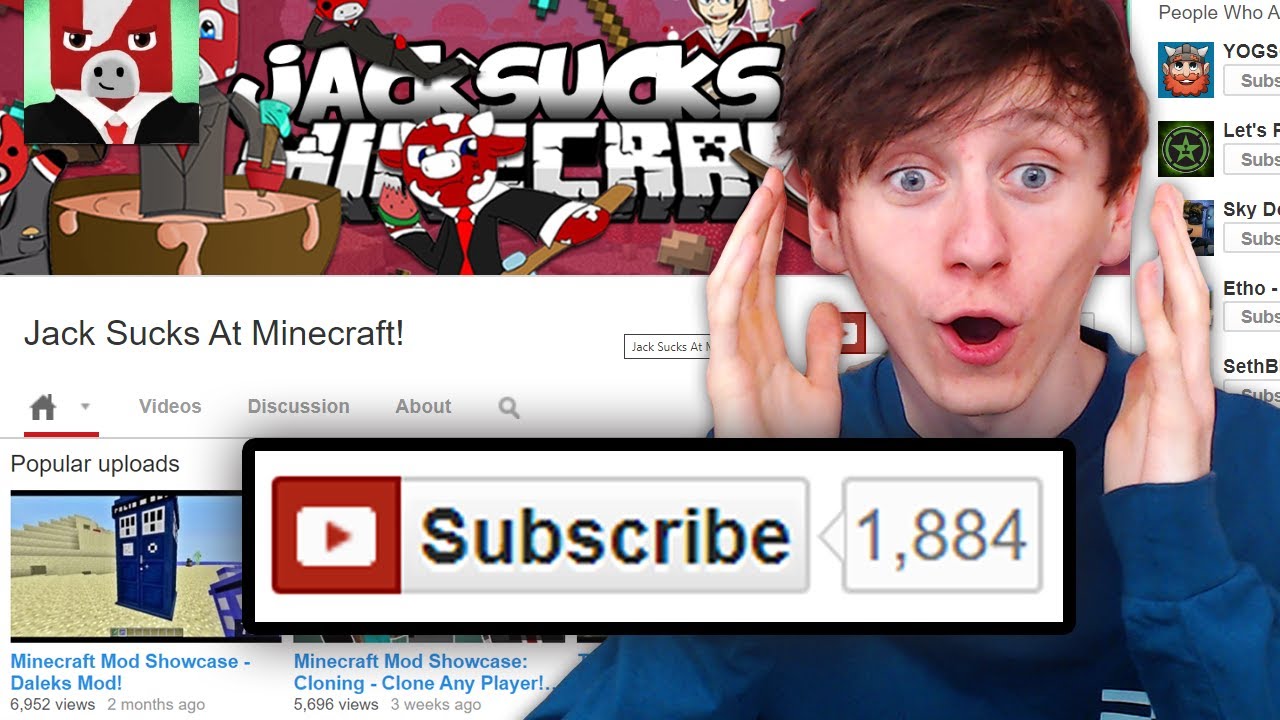 This is what my Youtube channel looked like 7 years ago!