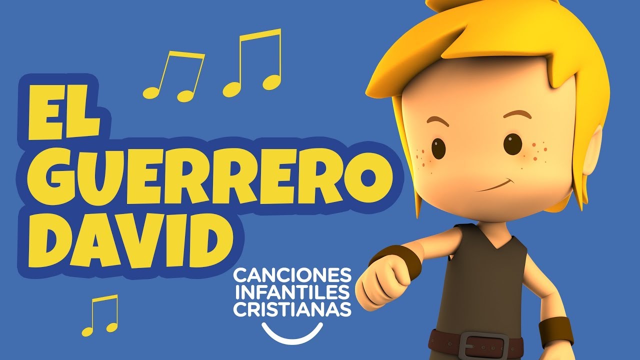 El Guerrero David  - Canciones Infantiles Cristianas para niños escuela dominical Pequeños Héroes