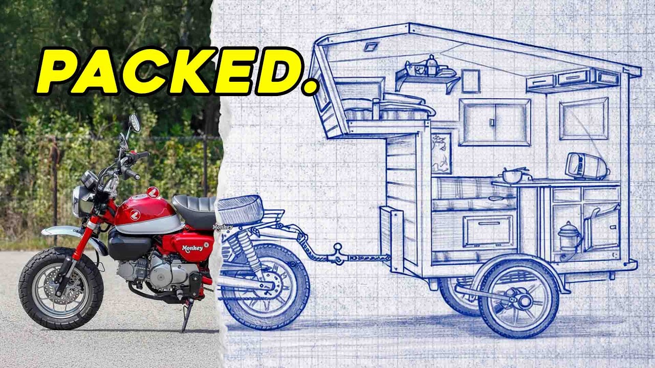 How to Carry More on a Mini Moto