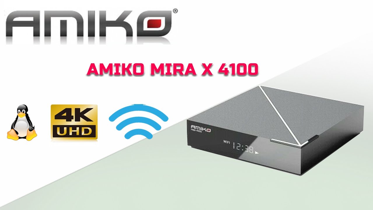 AMIKO Mira X UHD UNBOXING