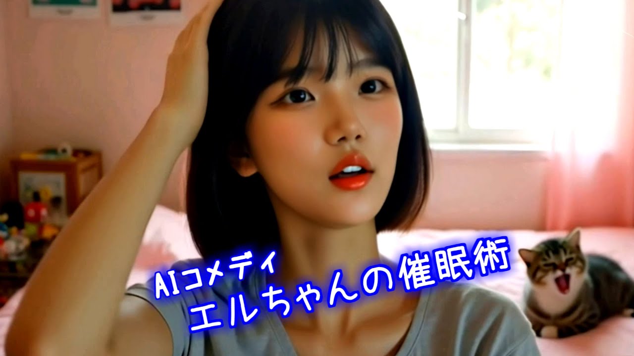 【AIコメディ】エルちゃんの催眠術