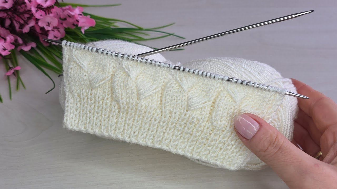 Üç Günde Yelek Örün🌸 Kolay İki Şiş Örgü Yelek Model Desen🌸 #crochet #knitting #diy 