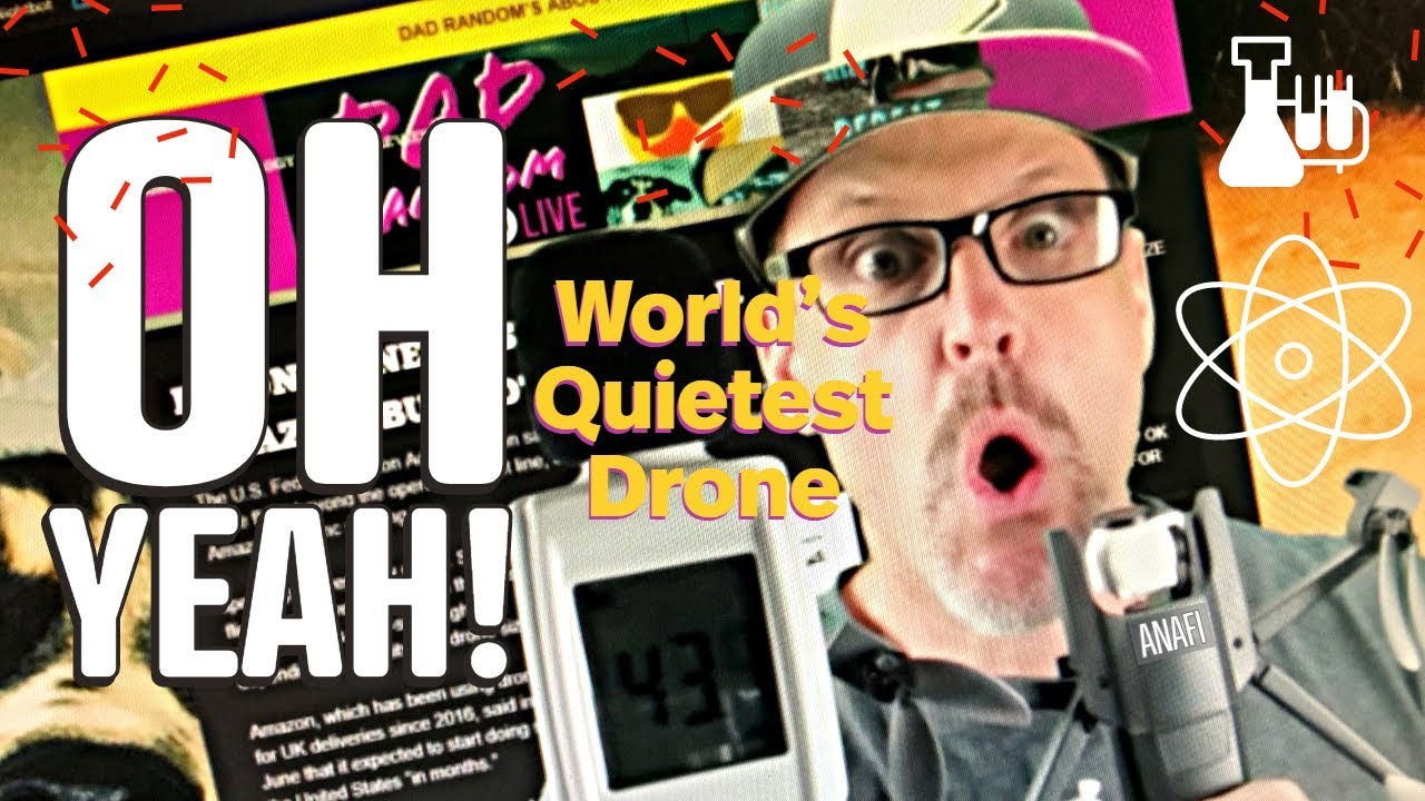 Worlds Quietest Drone - Parrot Anafi - Field Test