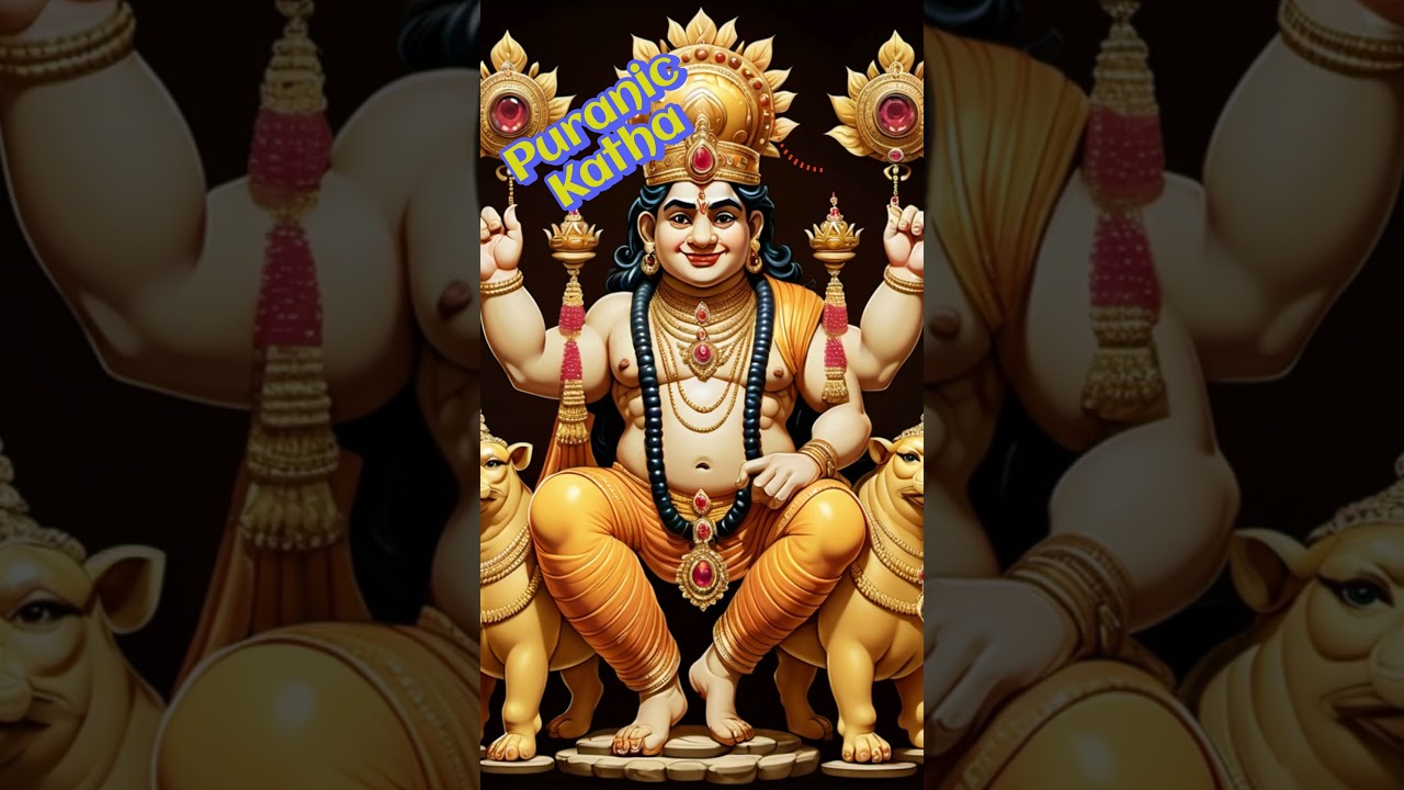 Kubera the God of Wealth #kuberablessings #shiva #shorts #ytshorts