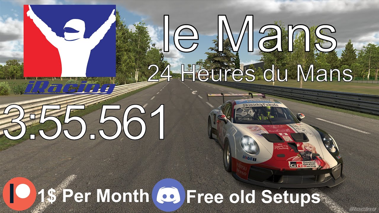 iRacing Hotlap | Porsche 911 Cup (992.2) | Le Mans 24H | [RM1] | iRacing Setup