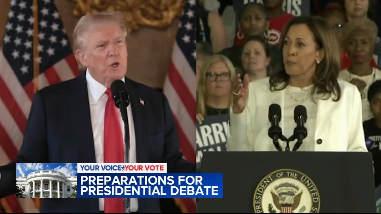 Last-minute preparations underway ahead of Harris/Trump presidential debate in Philadelphia