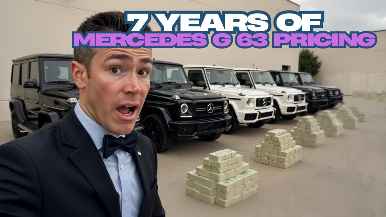 История цен на Mercedes G63