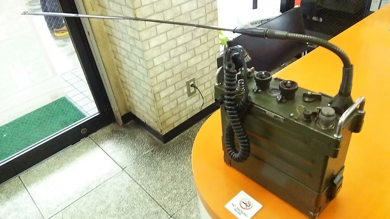 ＰＲＣ－２５　Manpack radio ＲＴー５０５　ベトナム戦争　#ベトナム戦争 #無線 #ﾏﾝﾊﾟｯｸ