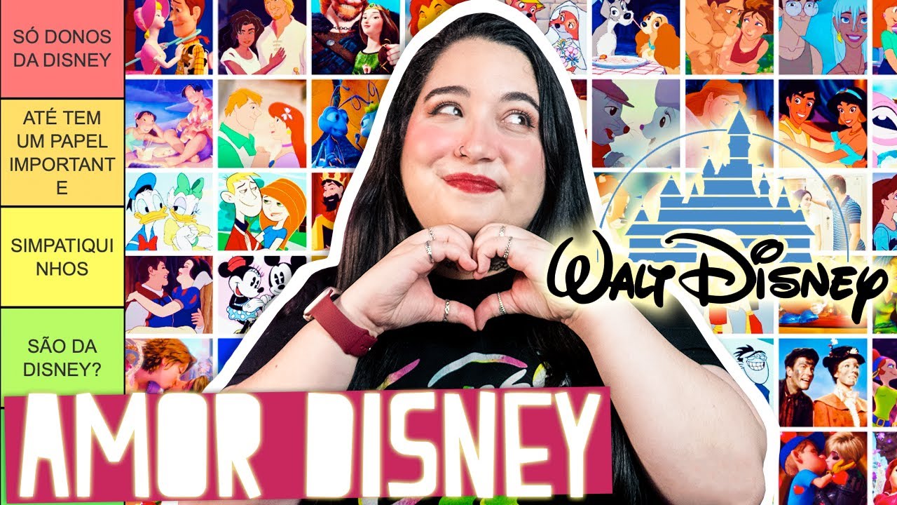 Os MELHORES e PIORES CASAIS da DISNEY! 😱  - TIER LIST