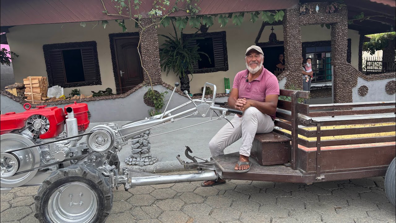 A CASA E O CARRO DIFERENTE DO SEU ANTONIO DE BOM RETIRO