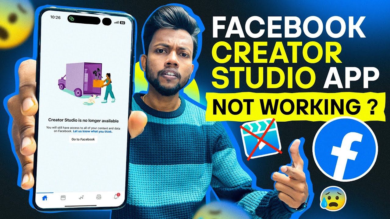 Facebook Big Update | Facebook Creator Studio App Not Working ?