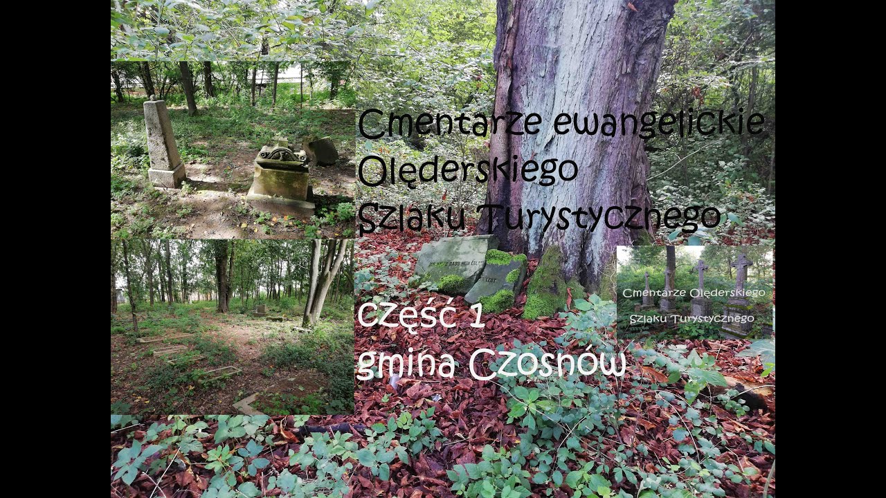 Gmina Czosnów - cmentarze Olęderskiego Szlaku Turystycznego nad środkową Wisłą - część 1/8.