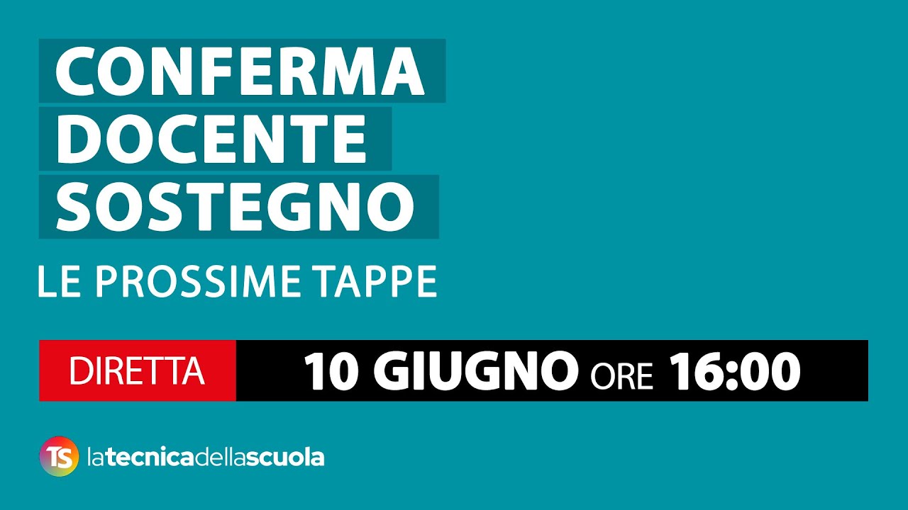 Conferma docente sostegno, le prossime tappe