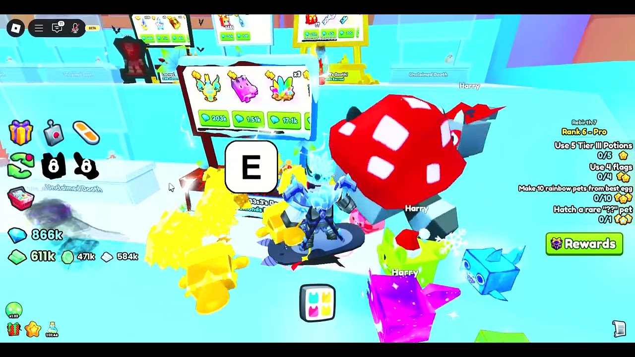 Roblox PS99 trading plaza