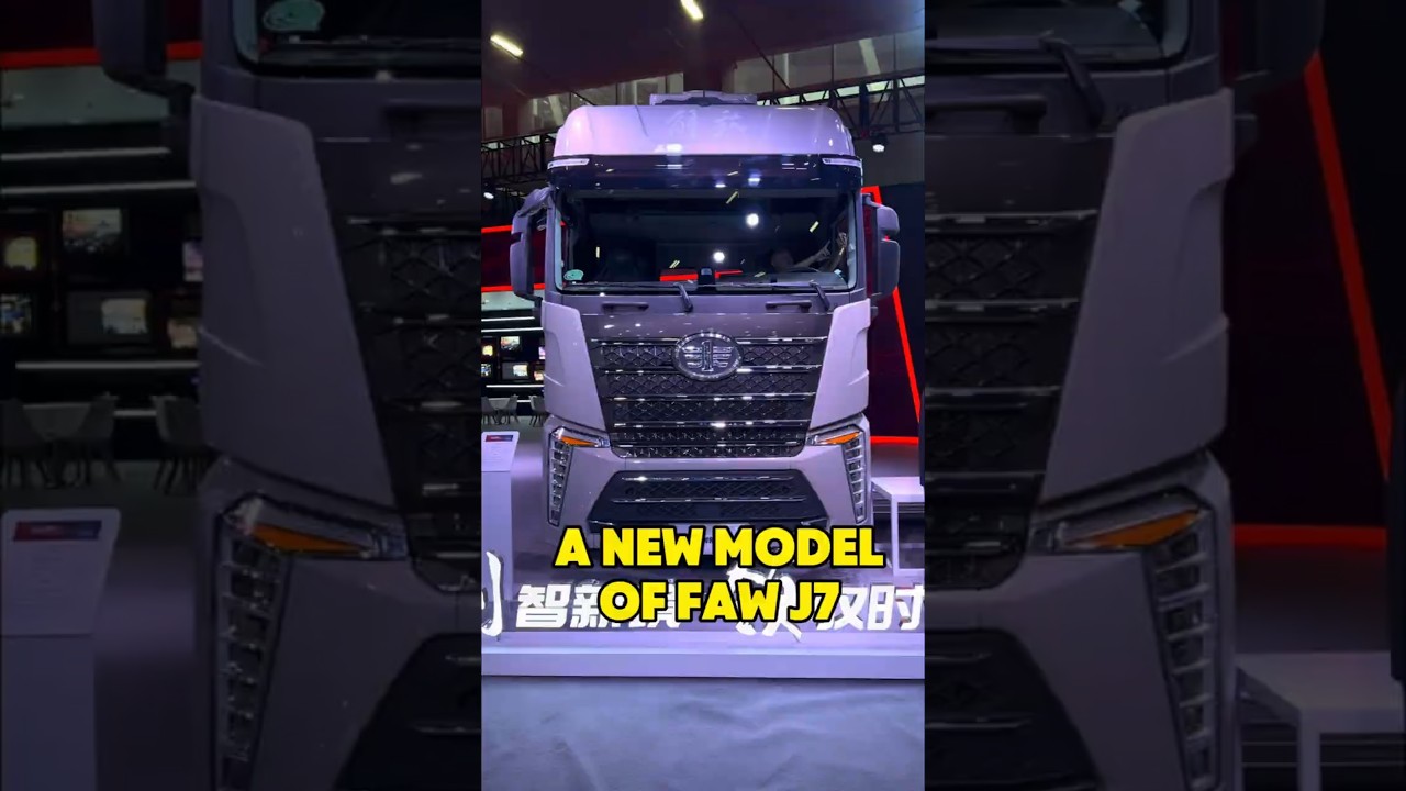 FAW Trucks has launched an upgraded version of the J7 in China. #truck #chinesetruck