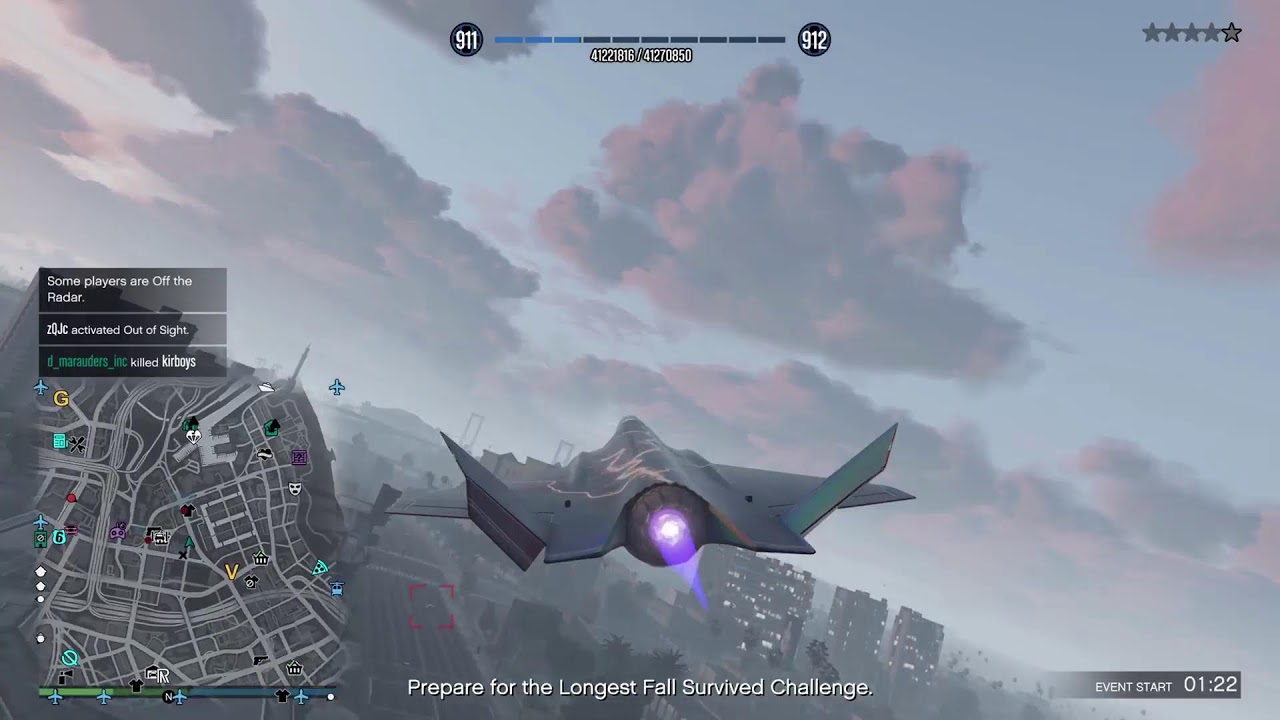 GTA 5 ONLINE: BAD SPORTS (Just Driving/Flying Around): #317