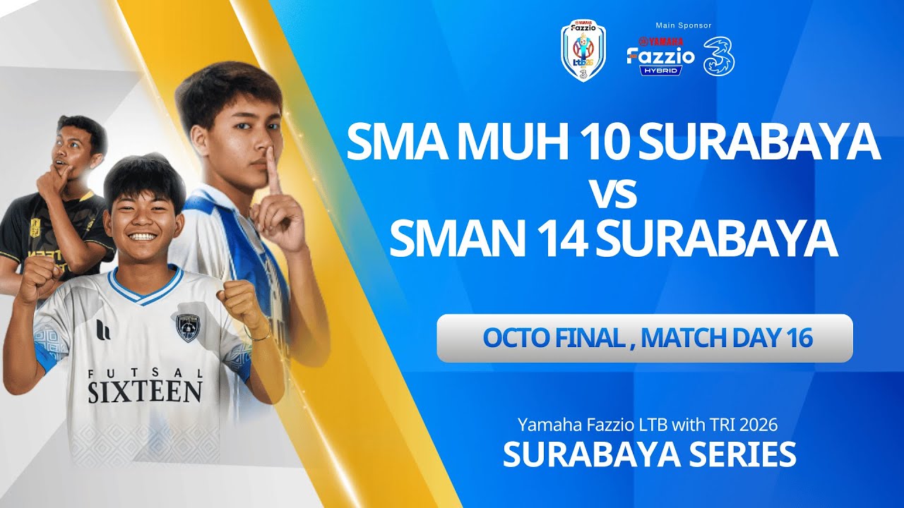 LTB SURABAYA 2026 MATCH DAY 16  - SMA MUH 10 SBY vs SMAN 14 SURABAYA
