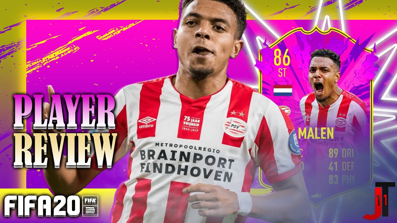 FIFA 20 FUTURE STAR MALEN 86 PLAYER REVIEW
