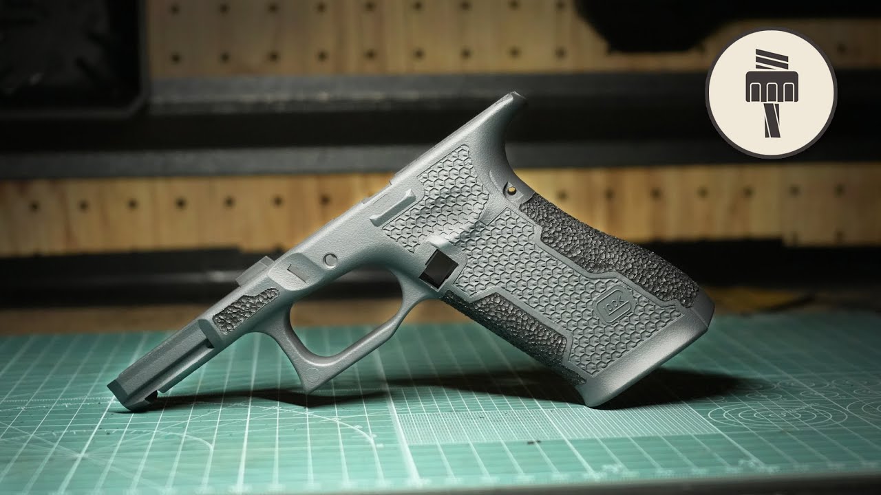 Custom VFC Glock 45 Gen5 Grip | Laser + Hand Stippling Perfection