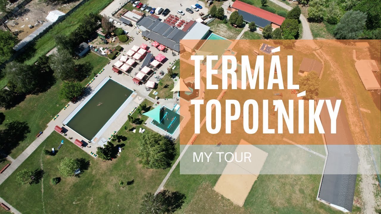 Termálne kúpalisko Topoľníky, okres Dunajská Streda, Južné Slovensko.