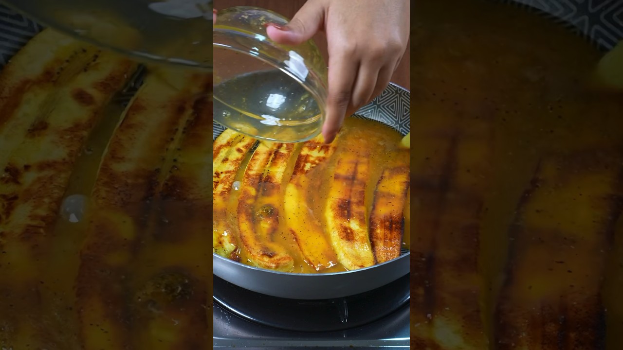 Sab&iacute;as que con un platano maduro...😱 #recetas #viral #recipeshorts #recipes #comida #viralshort