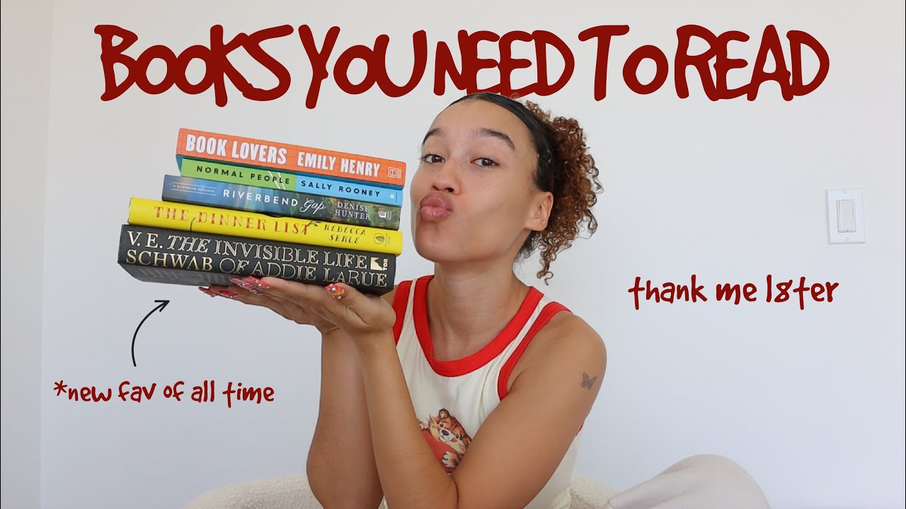5 BOOKS YOU NEED TO READ THIS YEAR *more 2022 favorites*