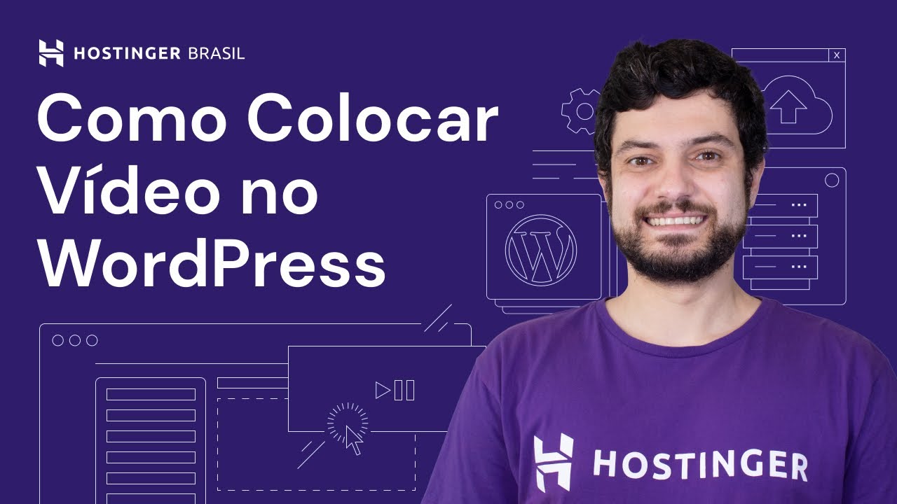 Como Colocar Vídeo no WordPress 📹 (2025) Hostinger Brasil