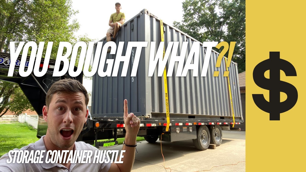 Storage Container SIDE HUSTLE | Renting out storage containers