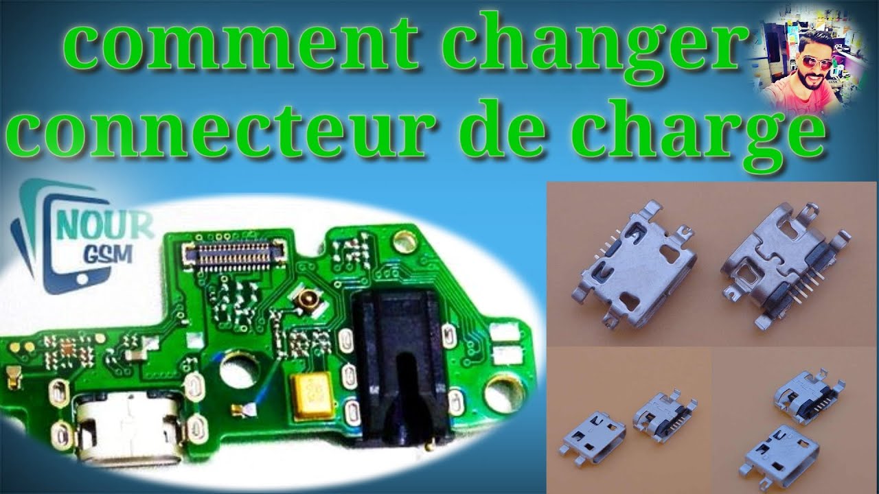 comment changer connecteur de charge