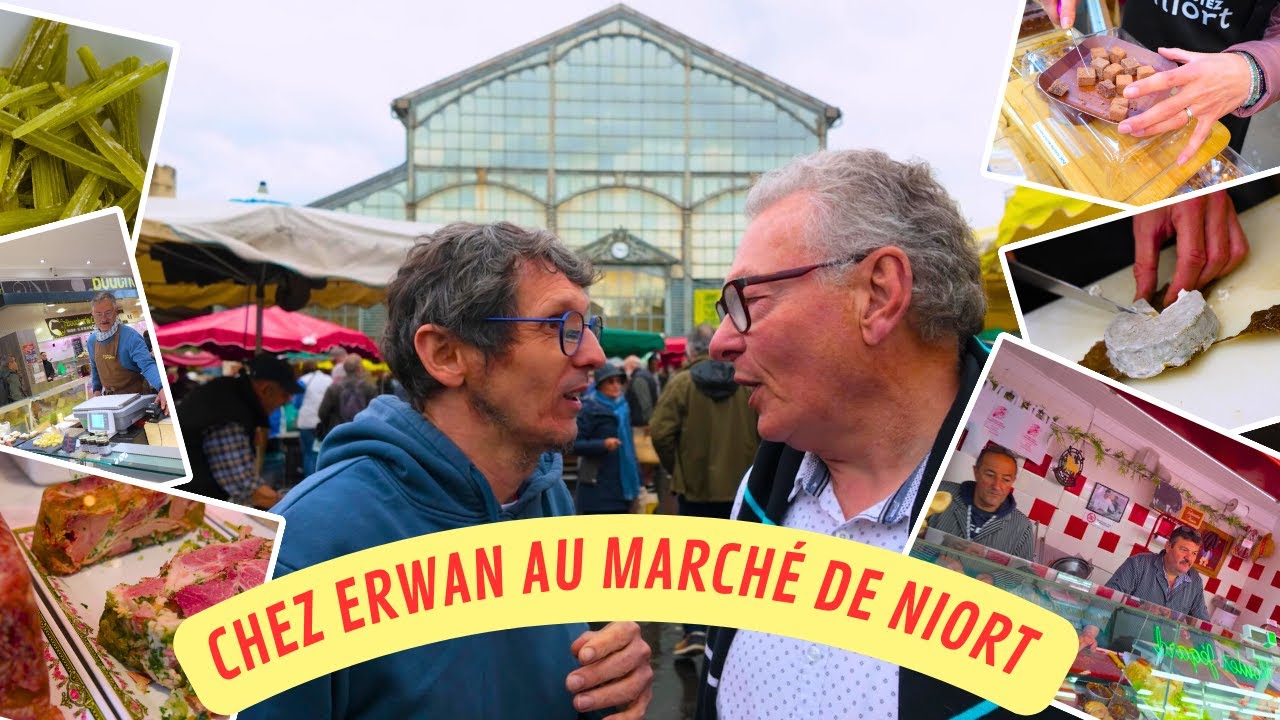 ERWAN FAIT SON MARCHÉ À NIORT
