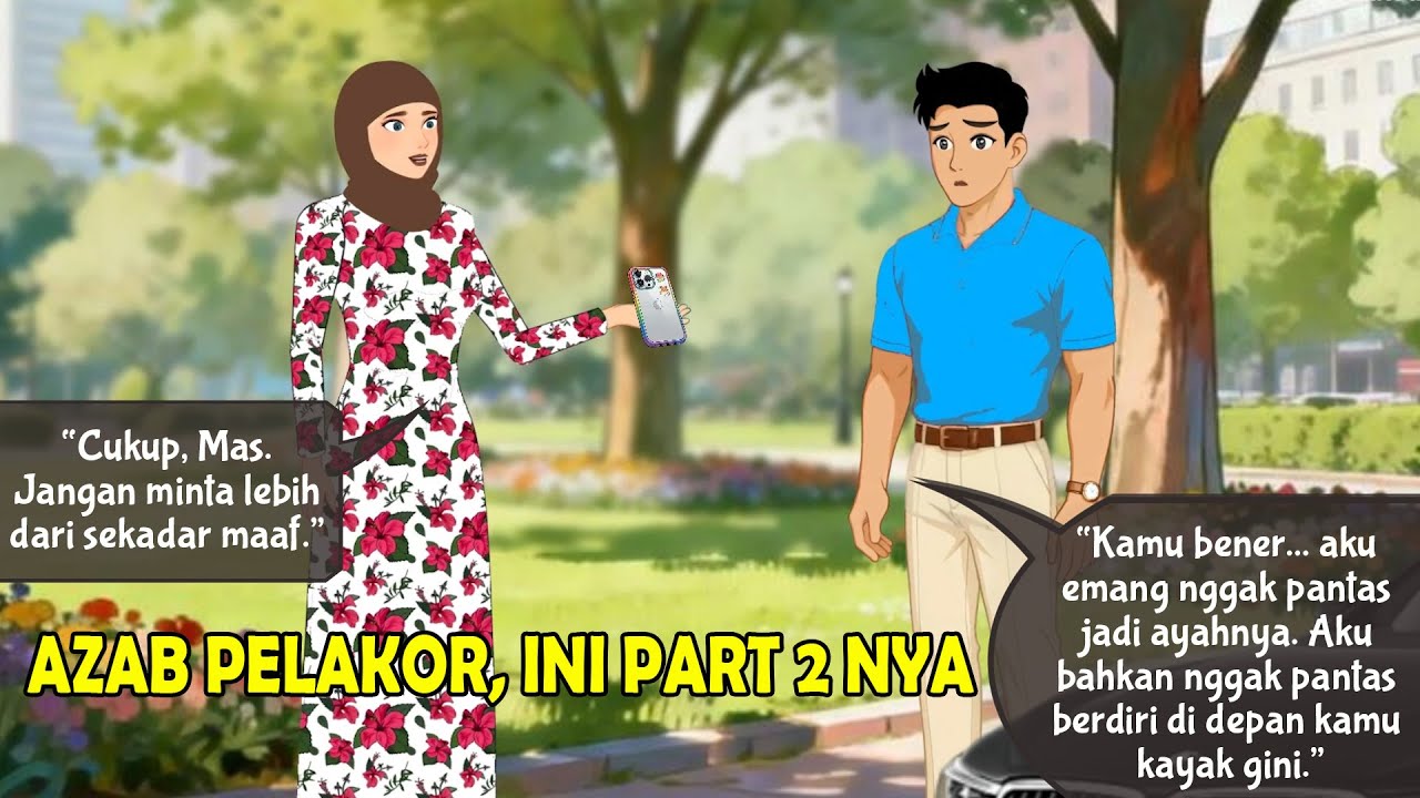 AZAB PELAKOR DAN SUAMI TAK TAU DIRI | Animasi Kartun Drama