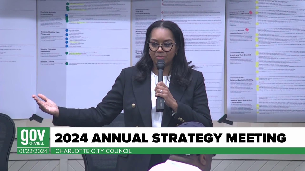 Charlotte City Council Annual Strategy Meeting - Day 1 January 22, 2024
