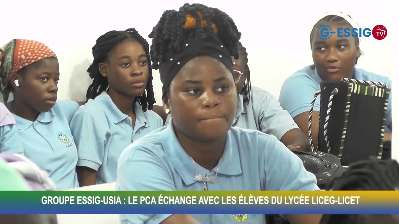 GROUPE ESSIG-USIA : LE PCA ÉCHANGE AVEC LES ÉLÈVES DU LYCÉE LICEG-LICET