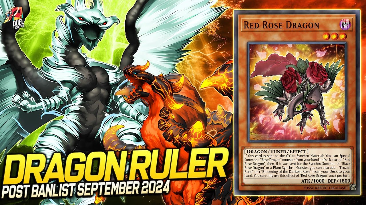 Deck Dragon Ruler Post Banlist| EDOPRO | Replays 🎮 + Decklist ✔️