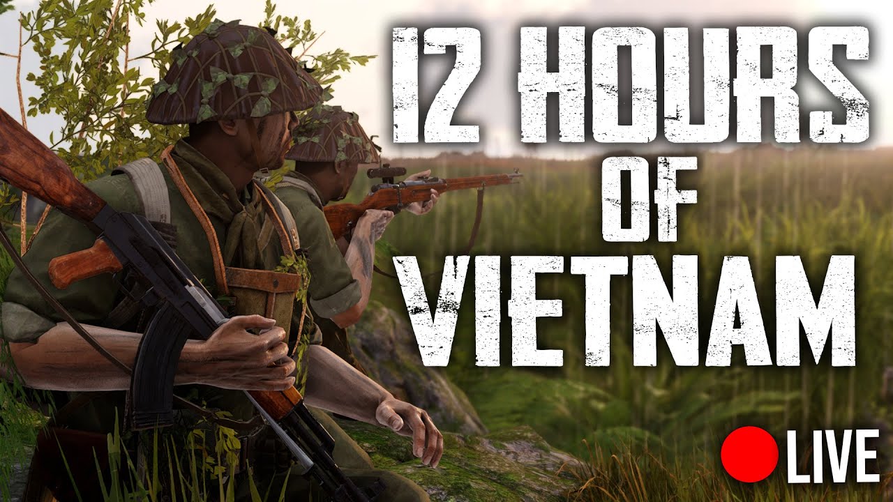 🔴LIVE 12 HOURS OF VIETNAM MILSIM FOR CHARITY