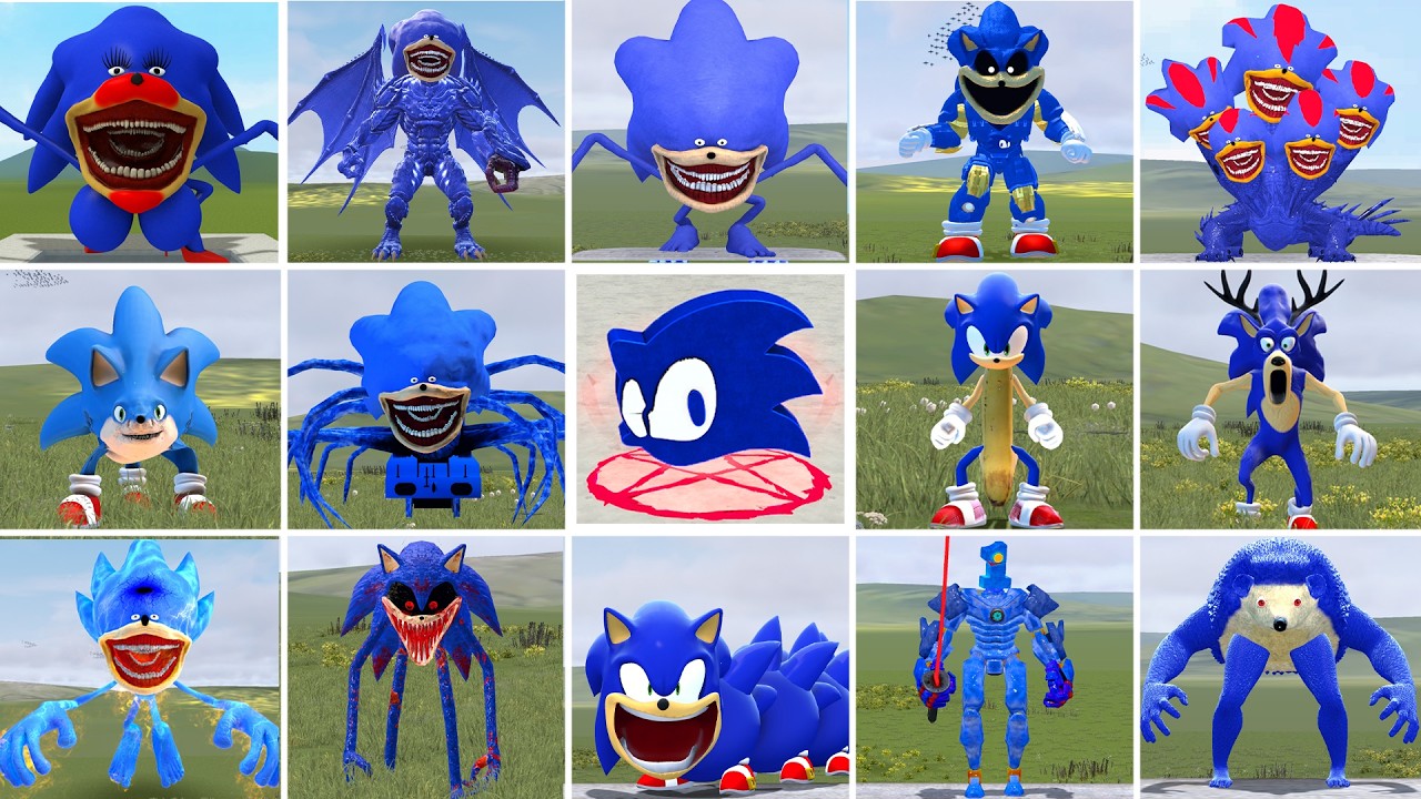 NEW SONIC TAPE VS SHIN SONIC CAPUCHINA XXL TAPES LOVE STORY  Which One REIGNS SUPREME in Garry's Mod