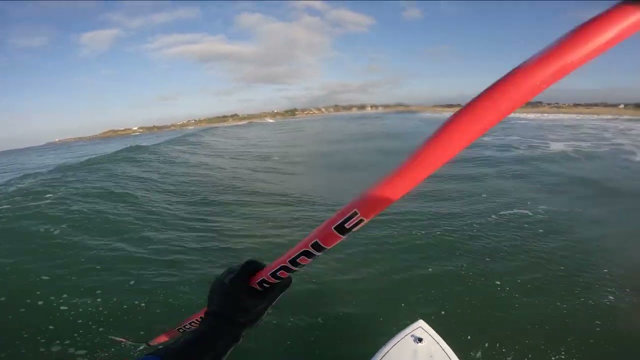 Paddle dominical &agrave; la falaise fin f&eacute;vrier