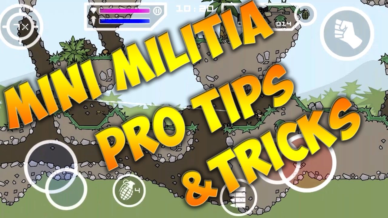 DA2 Pro Tips And Tricks | Doodle Army 2: Mini Militia Tips And Tricks