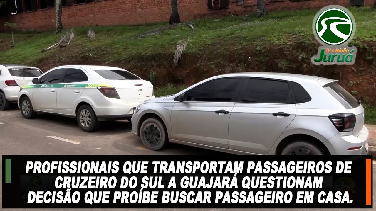 Profissionais contestam regra sobre transporte de passageiros