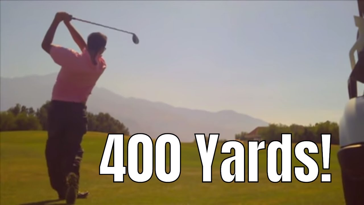18 year old DRIVES 400 Yards!!!